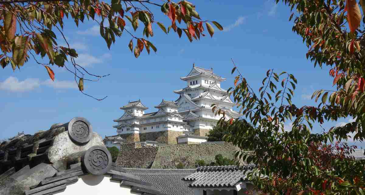 名胜古迹  姬路城 日本建筑