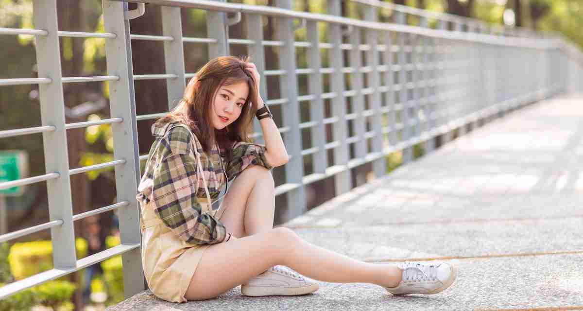 清纯 阳光女孩 运动
