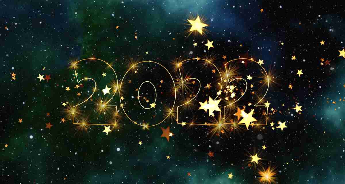 2022 新年 空间 星星