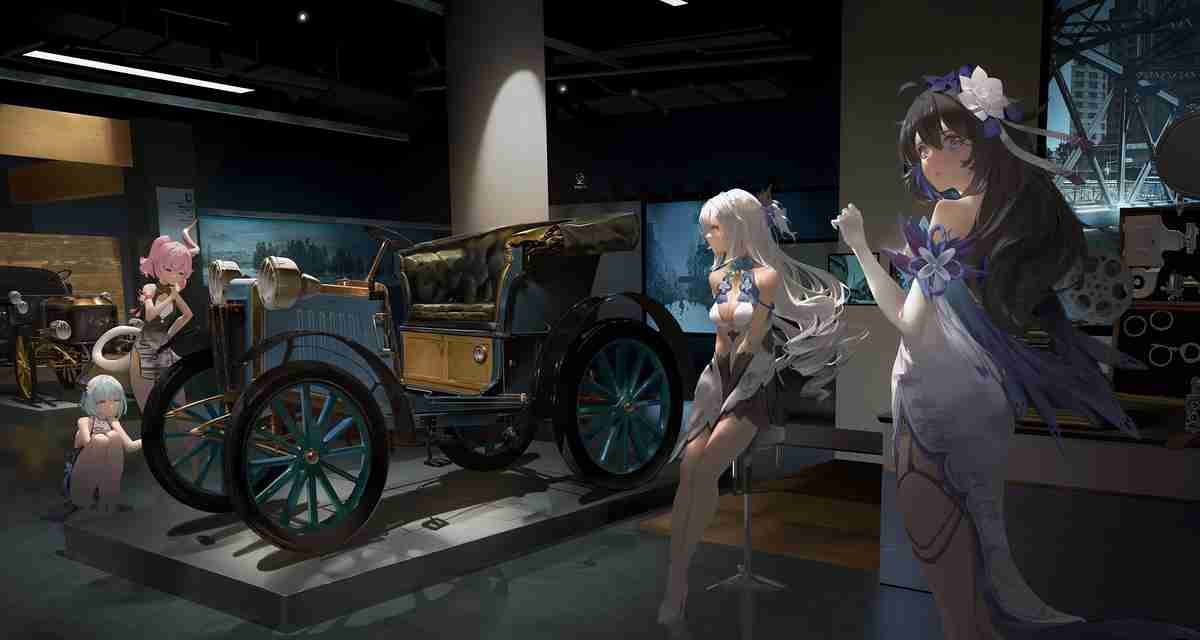展览馆 汽车 老爷车