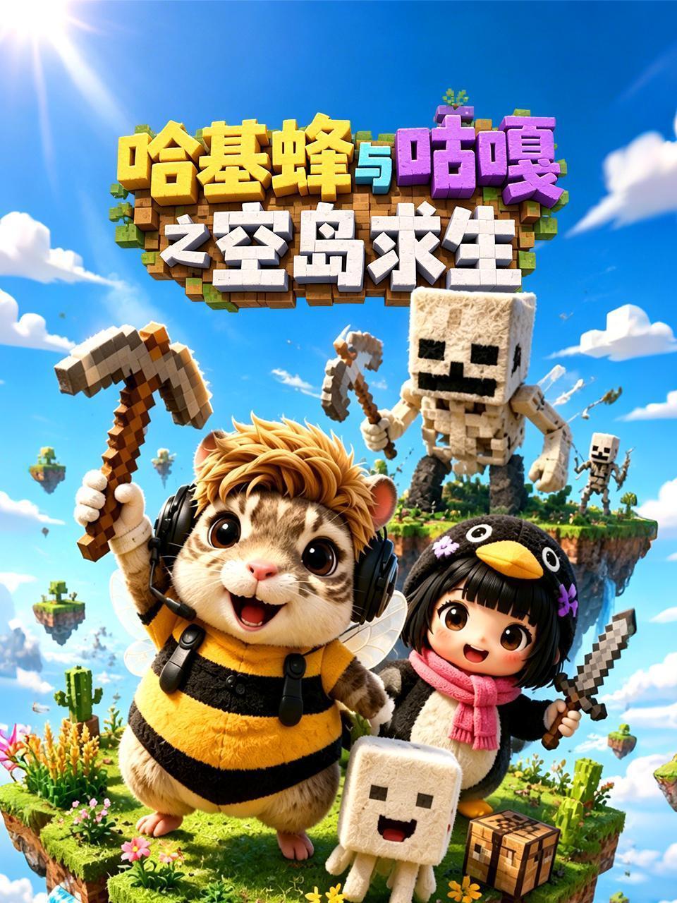 哈基蜂与咕嘎之空岛求生