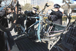 成都：部分共享单车因乱停放被城管暂扣