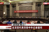 北京代表团回答中外记者提问