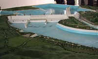 三峡大坝模型