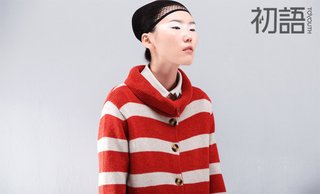 初语新款外套多用衣领开襟毛衣 翻领开衫全国