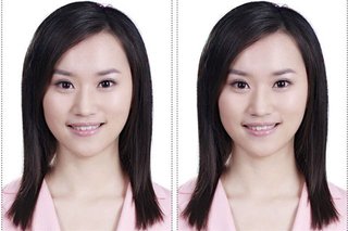 服,露眉露耳。免费修片,免费提供电子版,港澳通