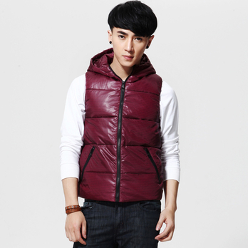 唐狮 男羽绒背心11141111347070505(紫红L) - 马甲\/男士上衣\/男装 - 360购物
