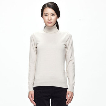 <em>高领</em>羊毛衫2013初棉秋装新品女<em>套头高领毛衣</em>