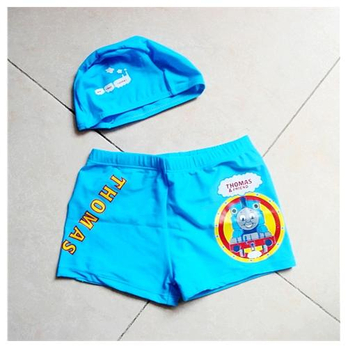 男宝宝游泳衣 卡通图案 儿童泳裤 - 游泳用品\/运