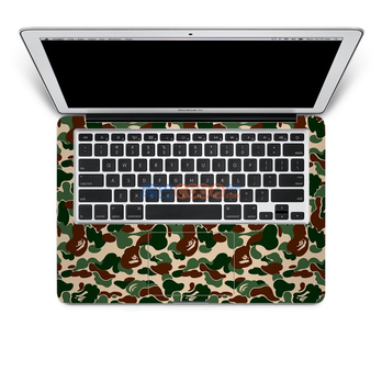 SkinAT MacBook C面周边保护贴膜 BAPE迷彩