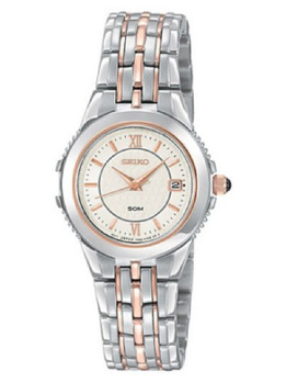 <em>SEIKO 精工 女士</em>时尚石英<em>手表</em> SXDB18 金色&