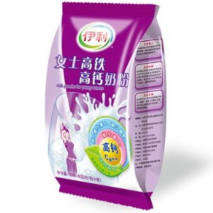 <em>伊利 女士</em>高铁<em>高钙奶粉</em>4袋 4x400g - 奶粉/母婴