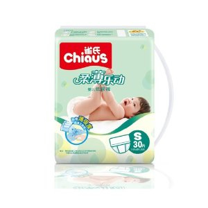 Chiaus 雀氏 柔薄乐动 婴儿纸尿裤 小号 S30片
