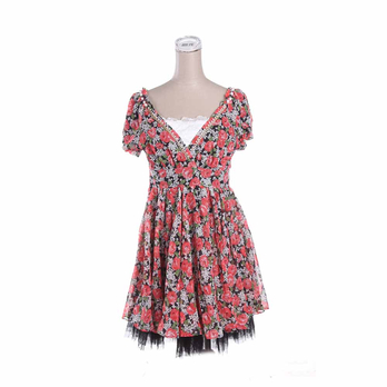 纳纹女款连衣裙 优雅高贵气质超群 - 连衣裙\/裙