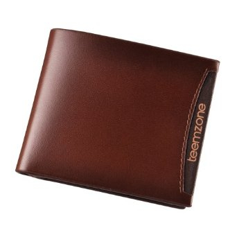teemzone 韩版 男士 真皮 钱包 短款 两折 钱夹 