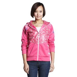 ERKE 鸿星尔克 女式 开衫带帽卫衣 14135350