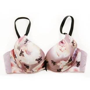 YLK 雅兰卡 <em>古今代理</em>品牌 玫瑰印花聚拢<em>文胸</em> 专