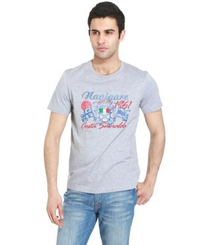 NAVIGARE纳维凯尔100%棉质休闲短袖T恤 - T