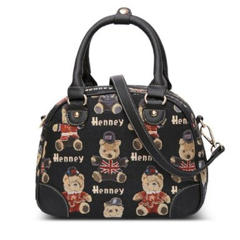 HENNEY BEAR 轩尼小熊 泰迪熊 韩版 单肩包 