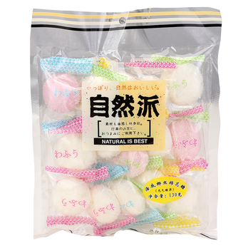 自然派 海底椰丝棉花糖 130g\/包 - 巧克力\/休闲