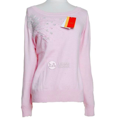 洋<em>宾燕</em>yang bin yan专柜正品2012纯色绣花羊绒