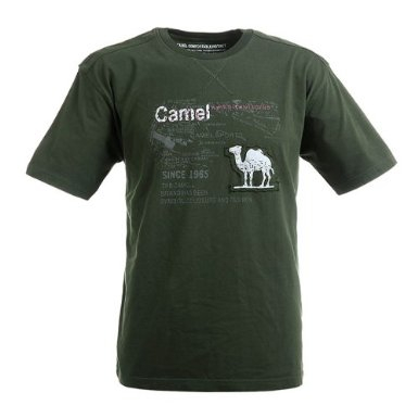 Camel 骆驼 男士t恤 短袖 半袖t恤 男装男 圆领 