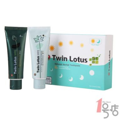 双莲牙膏日夜组合套装(日用牙膏90g+夜用牙膏