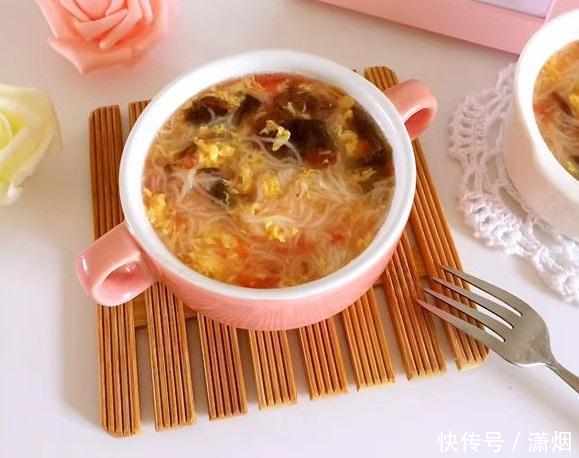 宝宝辅食之紫菜蛋花汤面 营养美味