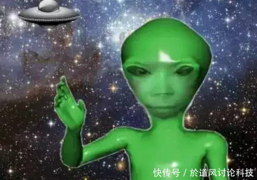 或许此的刻外星人已经在宇宙之外某处尽情遨游了!