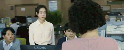 女神竟然是社会人 不知所措的动图猜影155弹