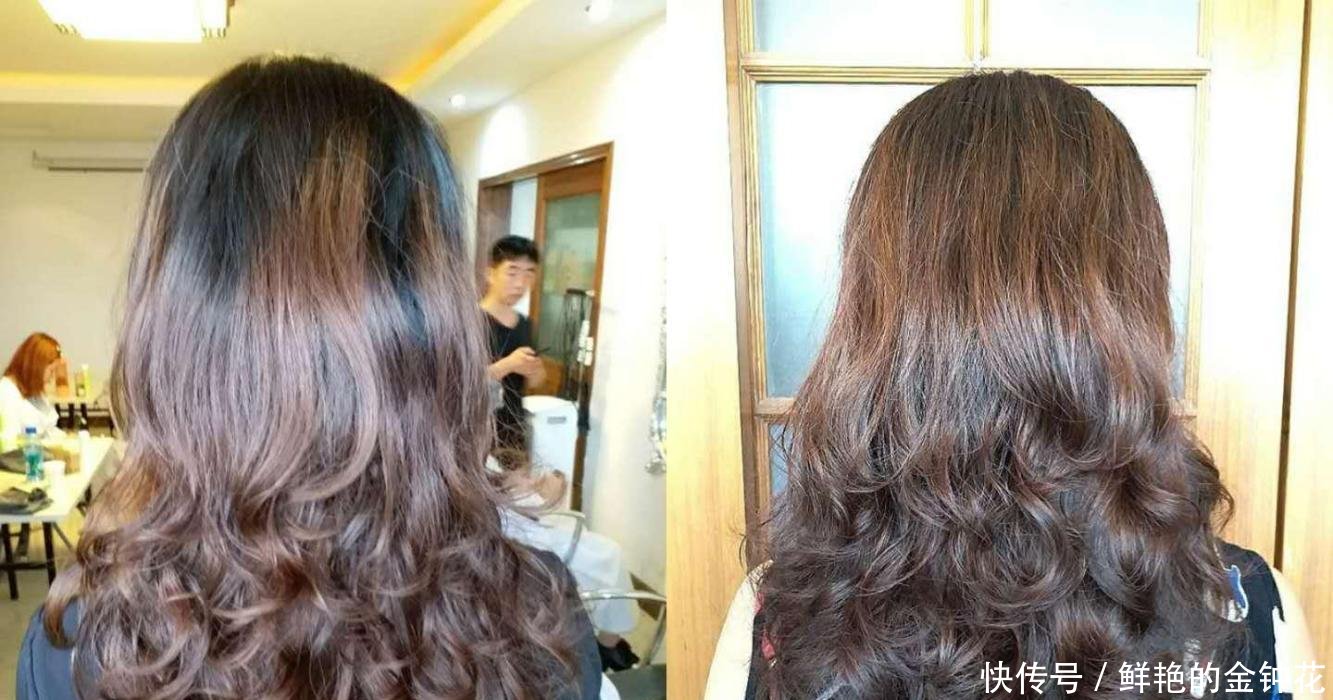热烫比冷烫好剪发v长发烫发有点a长发,中长发短过年头发型图片女生图片