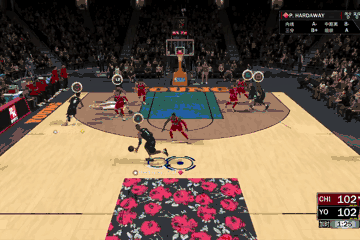 《nba2k18》高进球率三分球战术动图教程