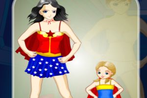 超级妈妈和小孩装扮,超级妈妈和小孩装扮小游