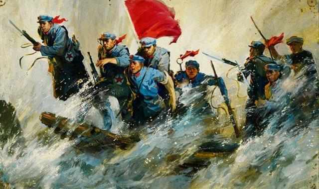 在大渡河边究竟发生了什么?让周总理从此追随毛主席,至死不渝