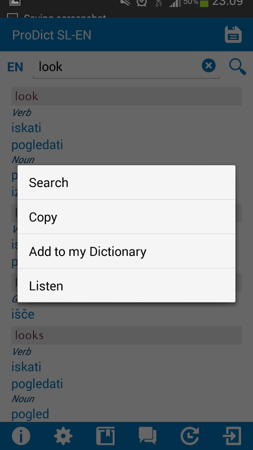 Slovenian - English dictionary截图3