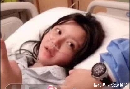 网红韩安冉产房里直播生孩子,鼻孔插气管打着