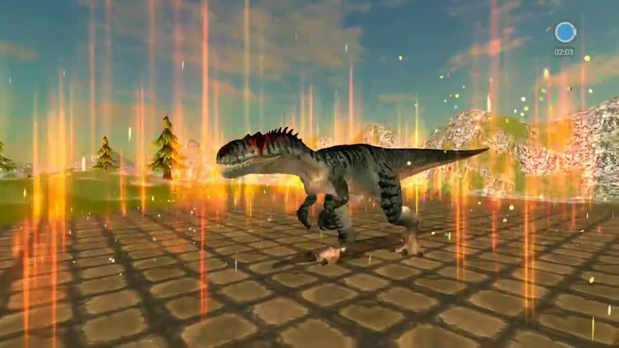 侏罗纪恐龙争霸  霸王龙出击  _  恐龙世界恐龙岛游戏