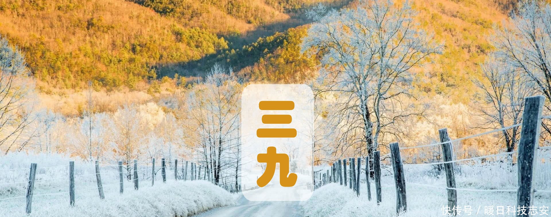 今天开始进入三九天,数九寒天到底是怎么计算