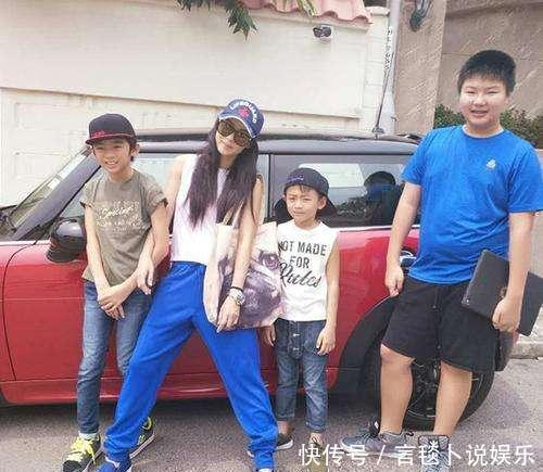 张柏芝生了第三胎妈妈现身医院照顾,谢贤第一