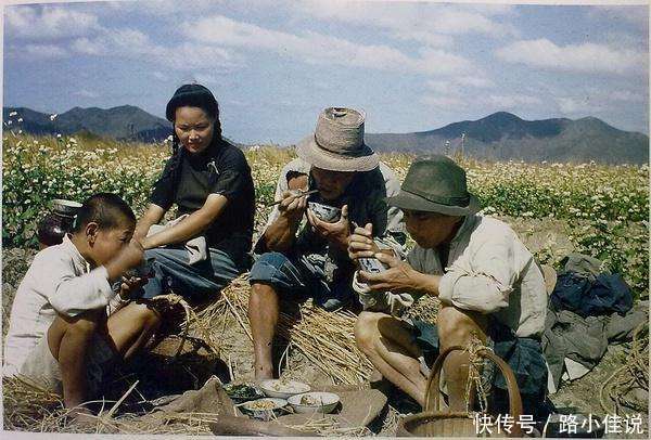 一组由飞虎队员拍摄于1945年、记录中国部分农村风物人情的老照片