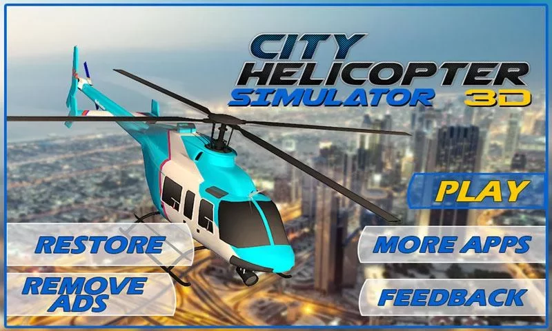 市直升机模拟飞行3D截图7