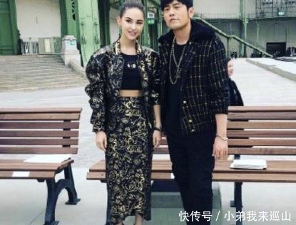 周杰伦昆凌同框看秀,身上的服装成最大亮点,被