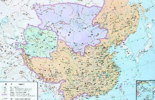 中国历朝历代的疆域变化