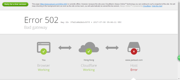 网站 Error 502 Bad gateway_360问答