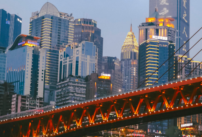 这是中国的桥都 很有发展潜力 未来前途不可估量