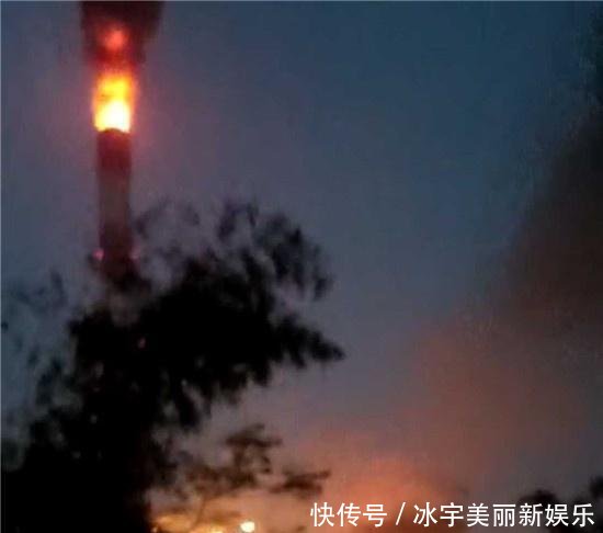 长沙望城铜官火电厂起火,19台消防车赶赴现场