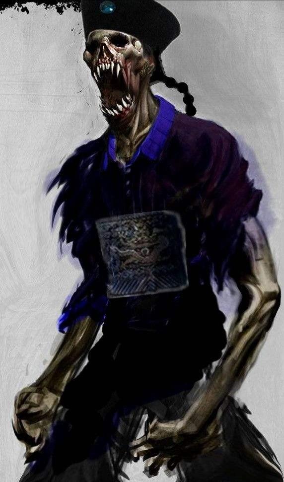 四大僵尸始祖,诞生于洪荒时期,人类未现之时,中