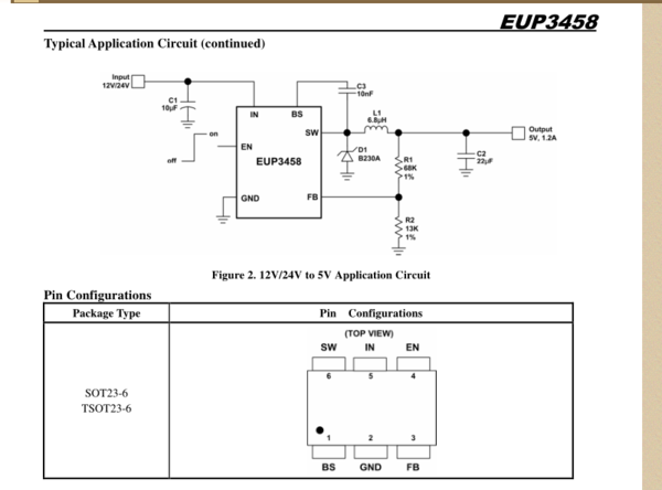 推荐一个24V转5V的电源芯片,电流要求很