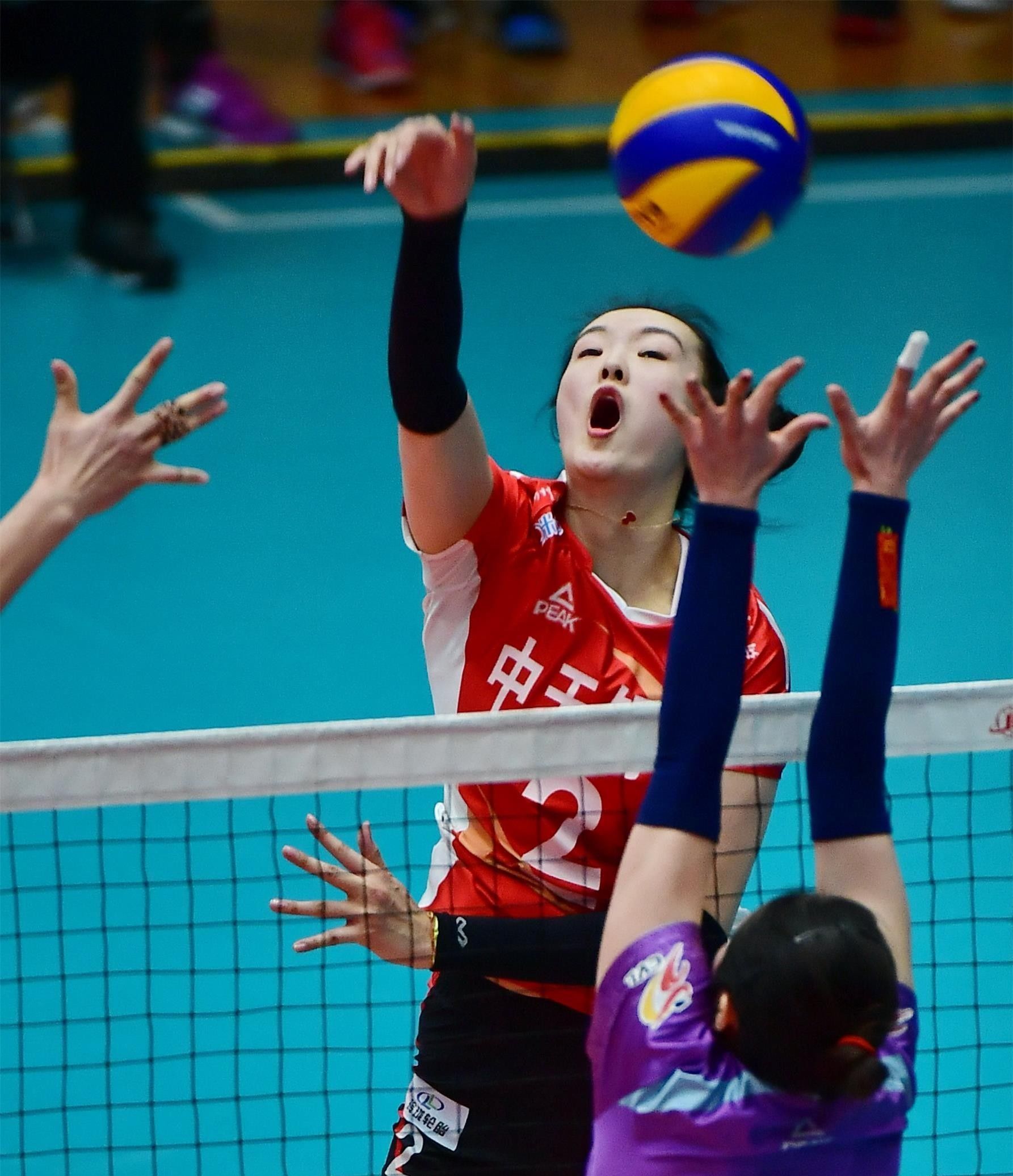 中国超级排球联赛女排半决赛第四回合 天津3比