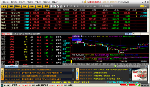 基本介绍 金汇通黄金行情分析软件集国内外贵金属市场,上海金,天通金